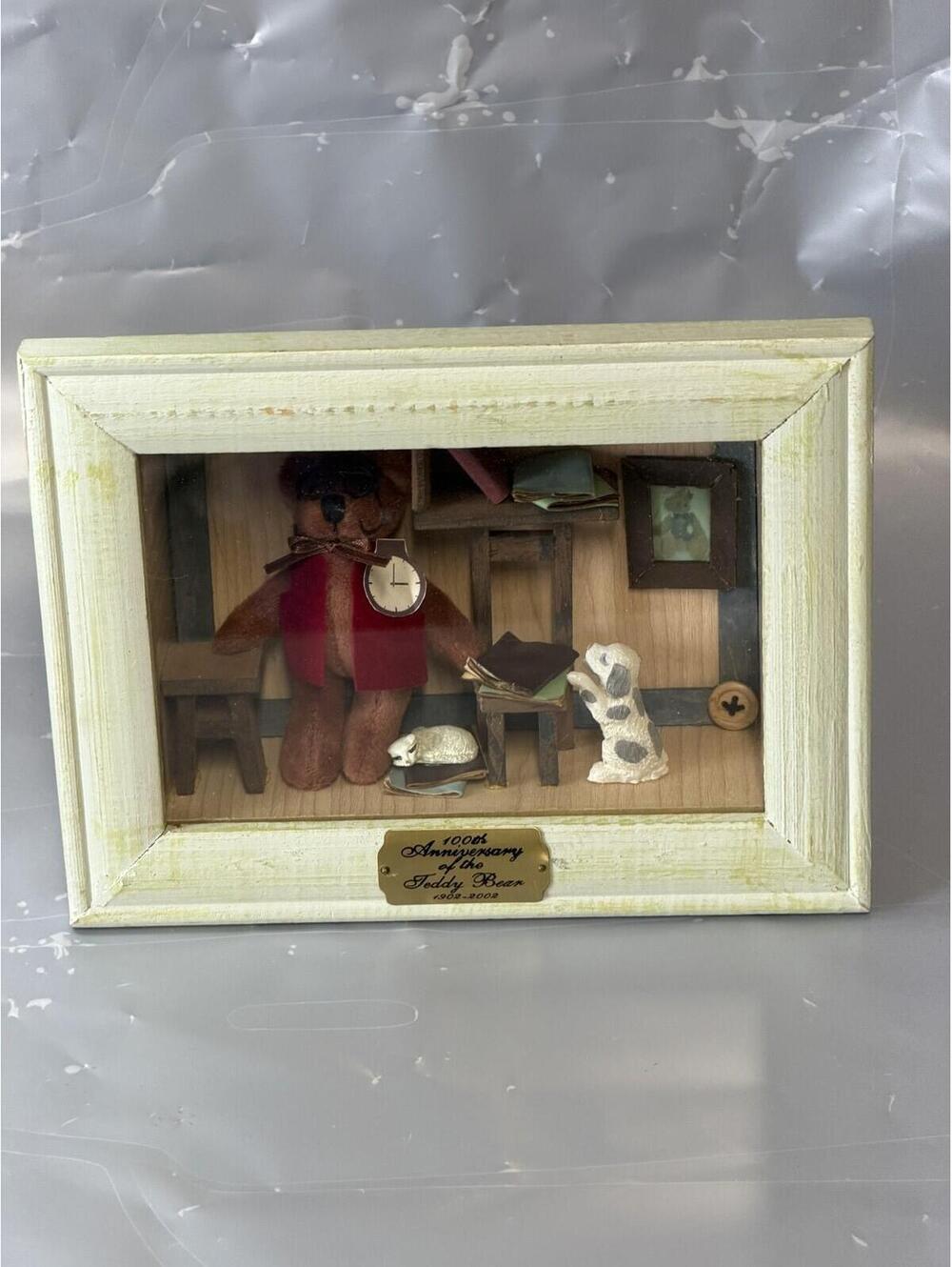 100th Anniversary Teddy Bear‎ Diorama 1902-2002 Figurine Decor